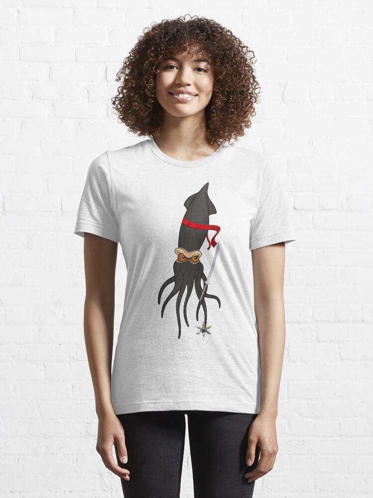 Alternate view of Ninja Cuttlefish Essential T-Shirt