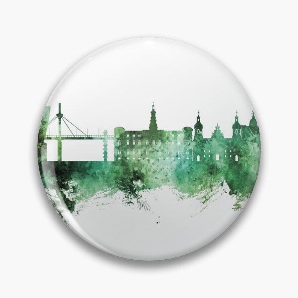 Item preview, Bilbao Spain Skyline designed and sold by ArtPrints.