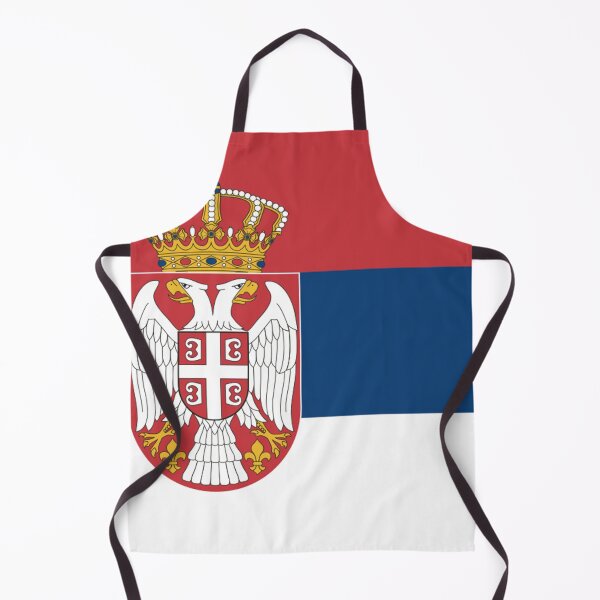 Item preview, Serbian square flag designed and sold by P-I-R.