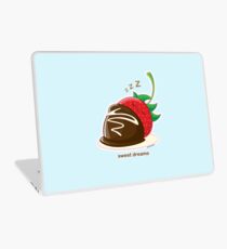 Cute Sweet Dreams Chocolate Strawberry Laptop Skin