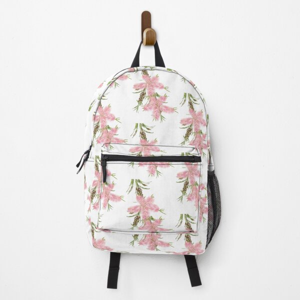Item preview, Tiled Callistemon on white designed and sold by ChrissyWild.