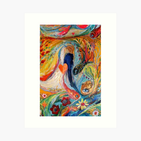 Item preview, Original painting fragment 23 designed and sold by Elena Kotliarker.