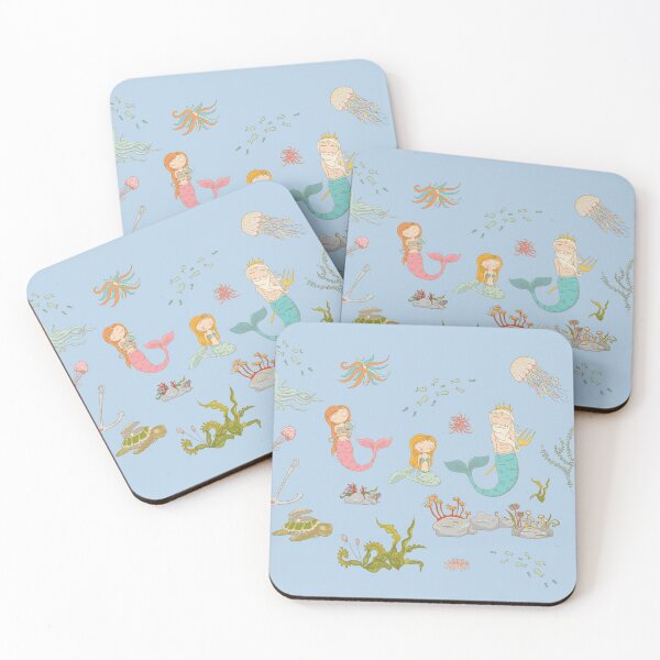 Item preview, Mermaids Family under the Sea designed and sold by Geeks Unite.