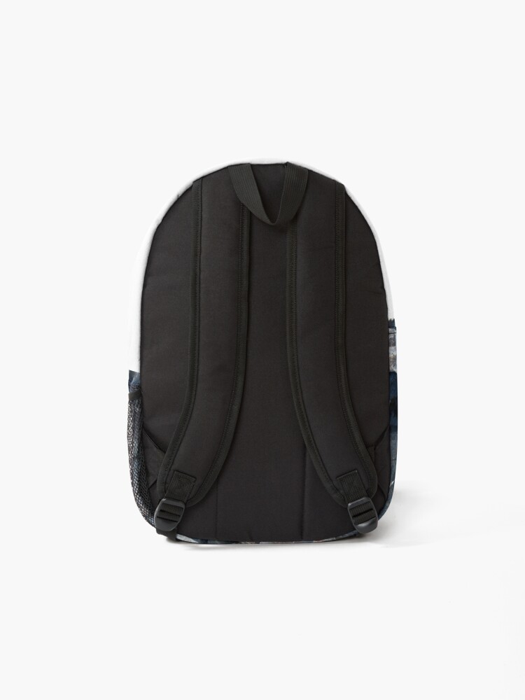 Alternate view of Geology makes art Backpack