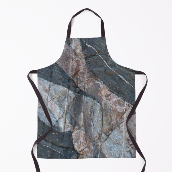 Geology makes art Apron