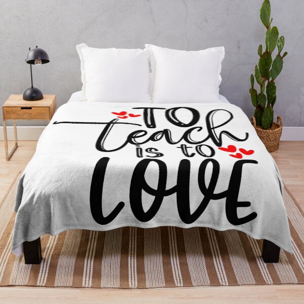Item preview, To teach is to love designed and sold by purpleblobart.