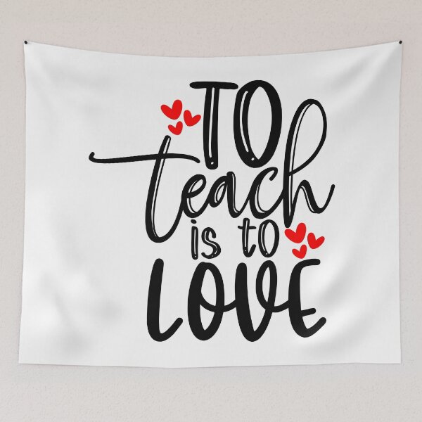 Item preview, To teach is to love designed and sold by purpleblobart.