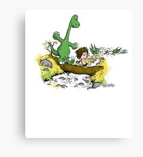 River Friends Canvas Print