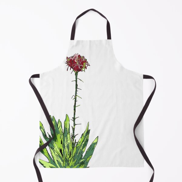 Item preview, Tile Gymea Lily (Doryanthes excelsa) on white designed and sold by ChrissyWild.