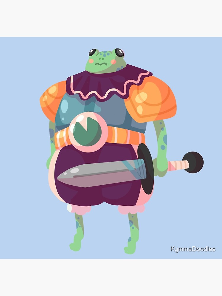 Thumbnail 3 of 3, Photographic Print, Frog fighter designed and sold by KymmaDoodles.