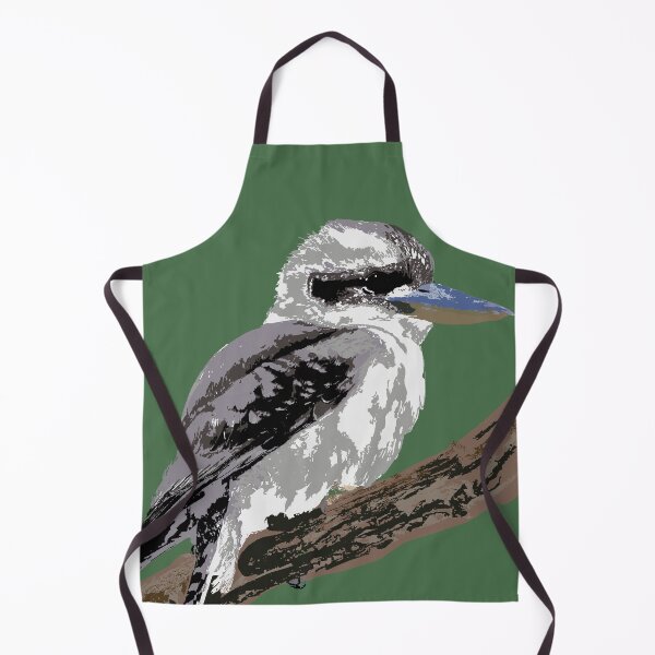Item preview, Laughing Kookaburra (Dacelo novaeguineae) on eucalyptus designed and sold by ChrissyWild.