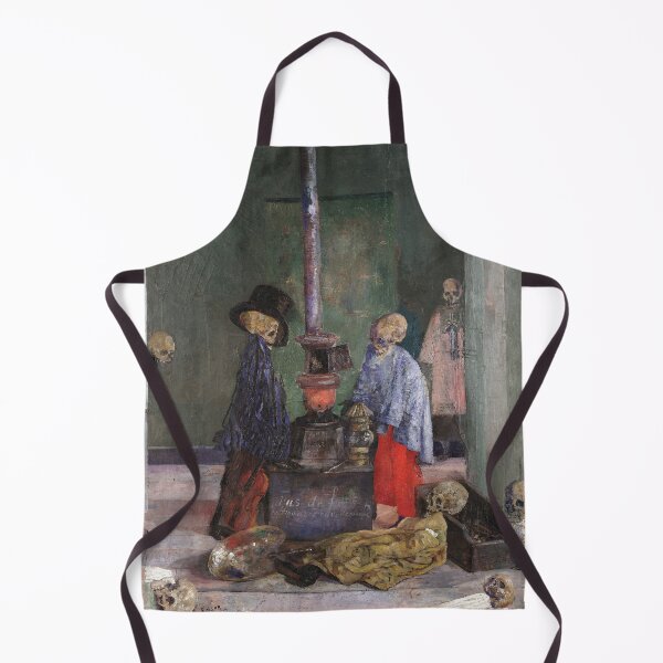 Item preview, James Ensor - Skeletons Warming Themselves designed and sold by artcenter.