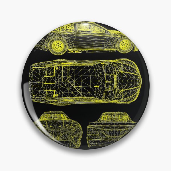 Item preview, Nascar Racing car Blueprint project Formula yellow engineering designed and sold by ideasfinder.