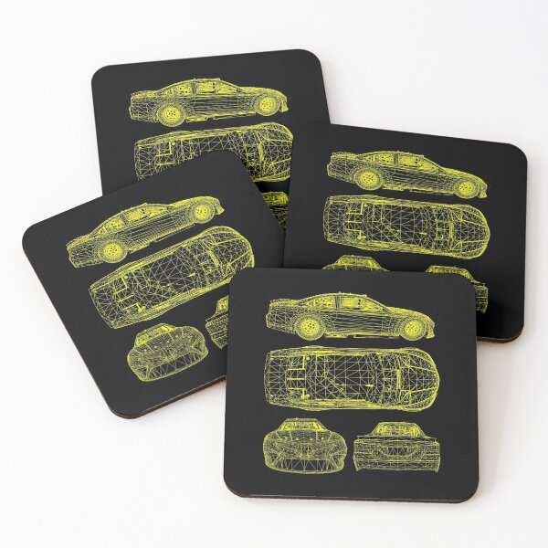 Item preview, Nascar Racing car Blueprint project Formula yellow engineering designed and sold by ideasfinder.
