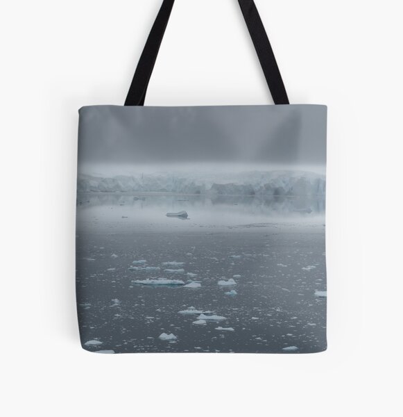 Peaceful Ice All Over Print Tote Bag