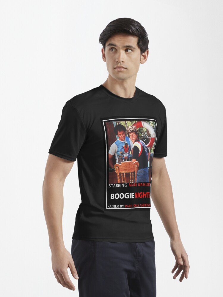 Boogie Nights Poster Active T Shirt For Sale By Shiiinkysenwa Redbubble