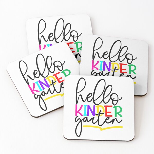 Item preview, Hello kindergarten designed and sold by purpleblobart.