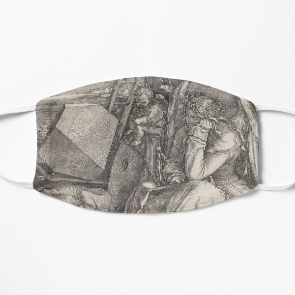Melancholia I (Dürer) Flat Mask