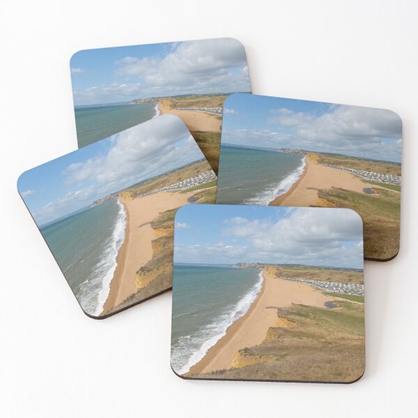 Item preview, Freshwater Beach Dorset Jurassic view Towards West Bay designed and sold by acceleratorhams.