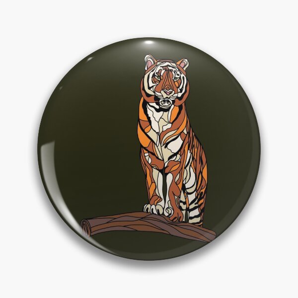 Aperçu de l'œuvre Tigre majestueux de la jungle créée et vendue par AbstractPlanet.