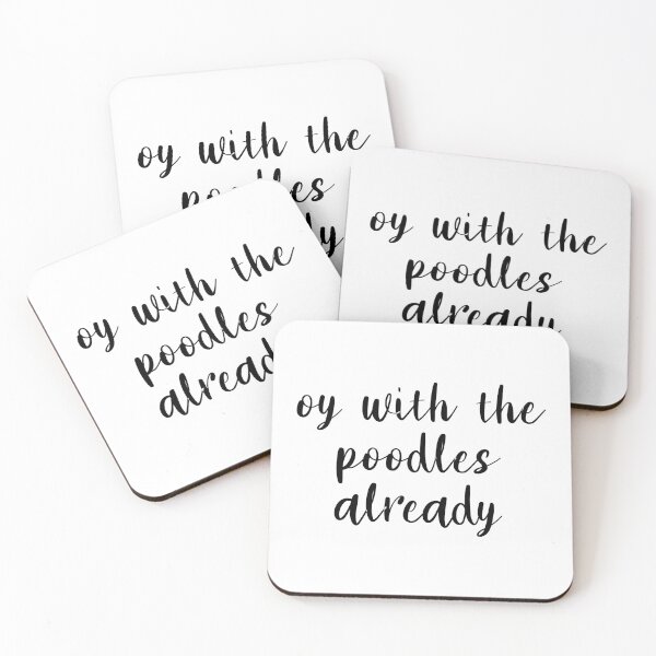Item preview, oy with the poodles already designed and sold by AdelDa19.