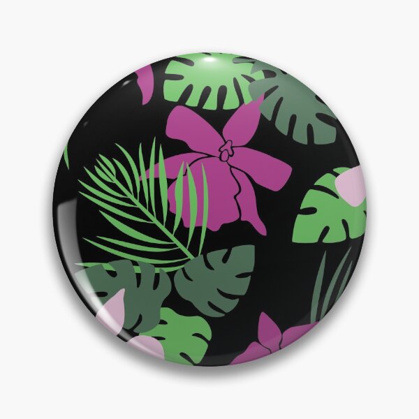 Item preview, Jungle Floral pattern stickers, Floral stickers set, Floral pattern mask, Floral pattern t-shirts designed and sold by quixoticmonkey.