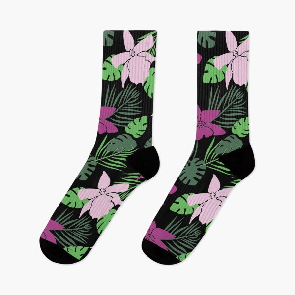 Item preview, Jungle Floral pattern stickers, Floral stickers set, Floral pattern mask, Floral pattern t-shirts designed and sold by quixoticmonkey.