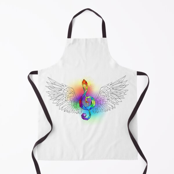 Item preview, Rainbow Musical Key with Wings designed and sold by Blackmoon9.