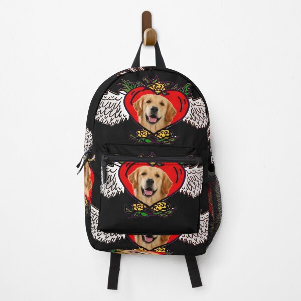 Item preview, Golden retriever tattoo heart designed and sold by Toffy2222.
