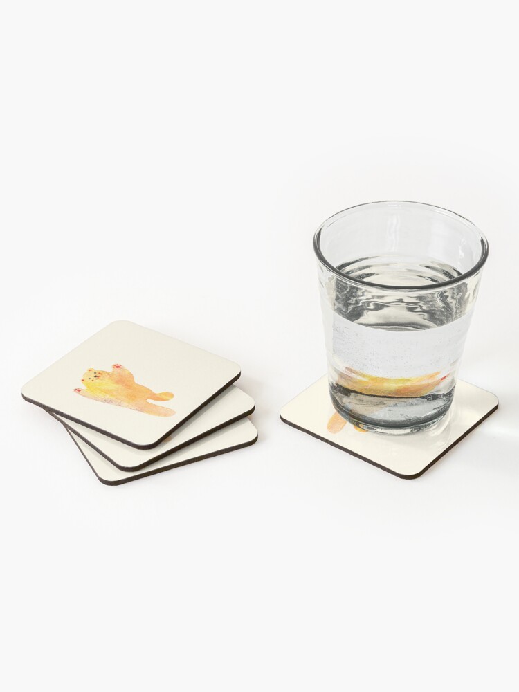 Alternate view of Dancing Bear Coasters (Set of 4)