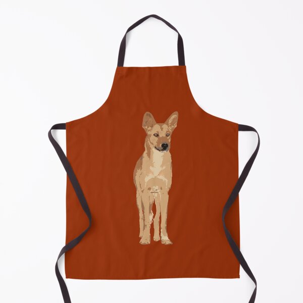 Item preview, Dingo (Canis dingo) on red ochre designed and sold by ChrissyWild.