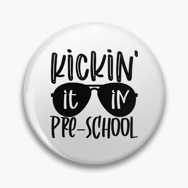 Item preview, Kickin it in preschool designed and sold by purpleblobart.