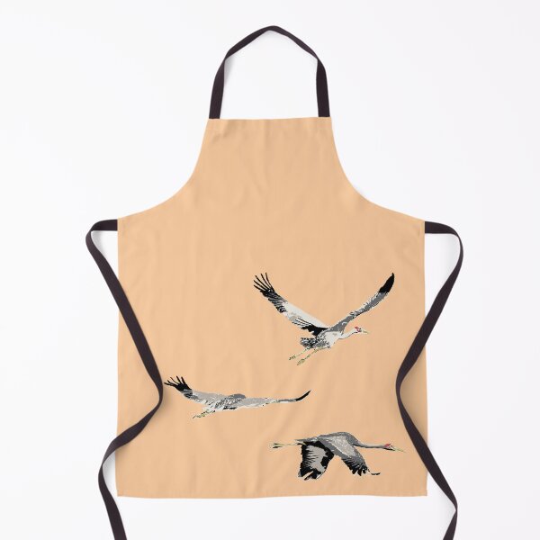 Item preview, Brolga (Grus rubicunda) on mandarin designed and sold by ChrissyWild.