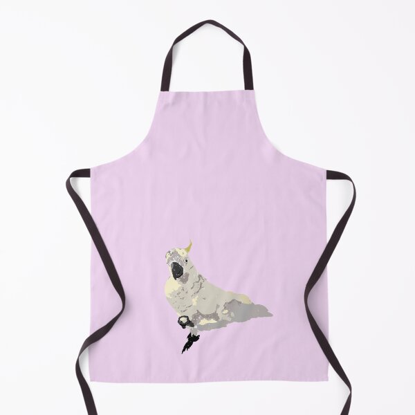 Item preview, Sulphur Crested Cockatoo (Cacatua galerita) on pink designed and sold by ChrissyWild.