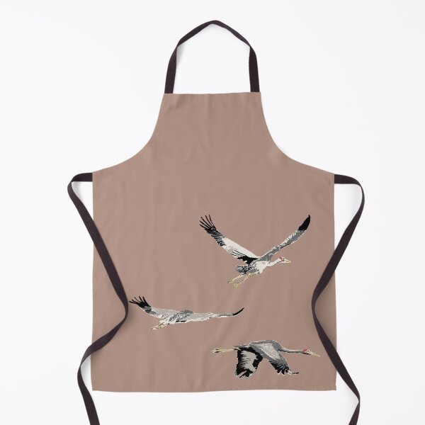Item preview, Brolga (Grus rubicunda) on brown designed and sold by ChrissyWild.