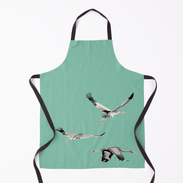 Item preview, Brolga (Grus rubicunda) on mint designed and sold by ChrissyWild.