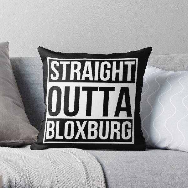 Bloxburg Pillows Cushions Redbubble - 40 bloxburg teen room roblox welcome to bloxburg girly