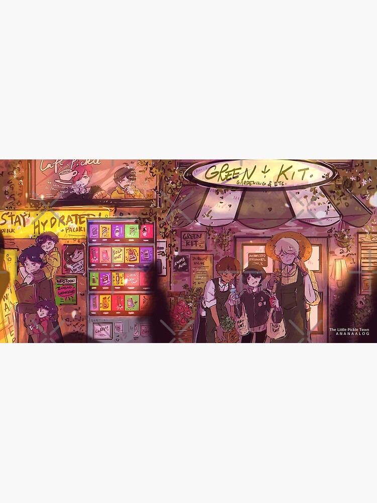 Little Pickle Town Wide Poster [Little Pickle Town] Premium Matte