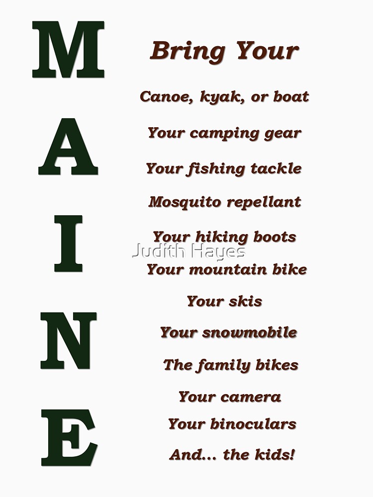 Bring It To MAINE by mainephotobug