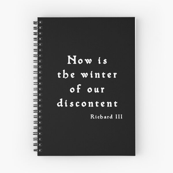 Item preview, Now is the winter of our discontent Richard III gift designed and sold by Stageystuff.