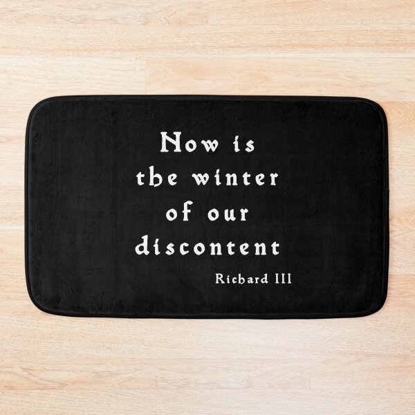 Item preview, Now is the winter of our discontent Richard III gift designed and sold by Stageystuff.