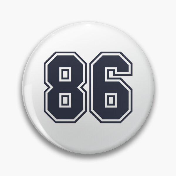 Item preview, 86 Sports Number Eighty-Six designed and sold by HelloFromAja.