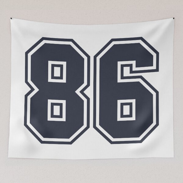 Item preview, 86 Sports Number Eighty-Six designed and sold by HelloFromAja.