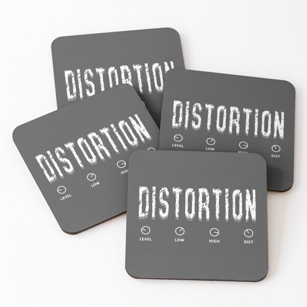 Item preview, Distortion (Guitar Effects Pedal Design) designed and sold by GiantComet.