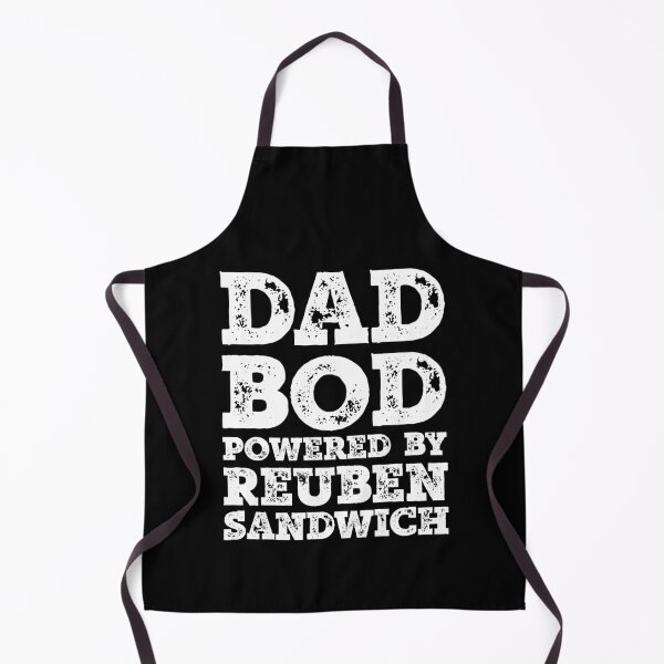 Item preview, Dad Bod Powered By Reuben sandwich Funny Food Lovers Father Figure Gifts Idea designed and sold by Orange Pieces.
