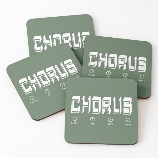 Item preview, Chorus (Guitar Effects Pedal Design) designed and sold by GiantComet.