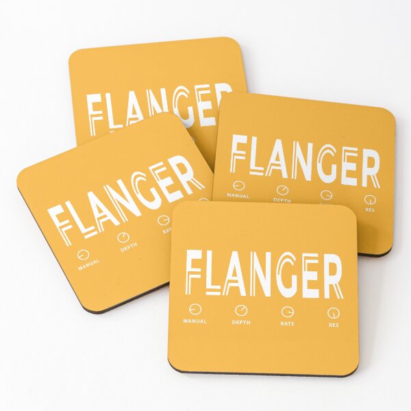 Item preview, Flanger (Guitar Effects Pedal Design) designed and sold by GiantComet.
