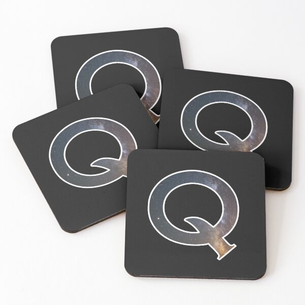 Item preview, Alphabet and galaxy design, letter Q designed and sold by funnytshirtco.