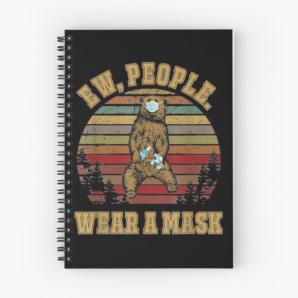 Item preview, A People Wear a Mask Bear Wear a Mask Funny Vintage designed and sold by sophiewall511.