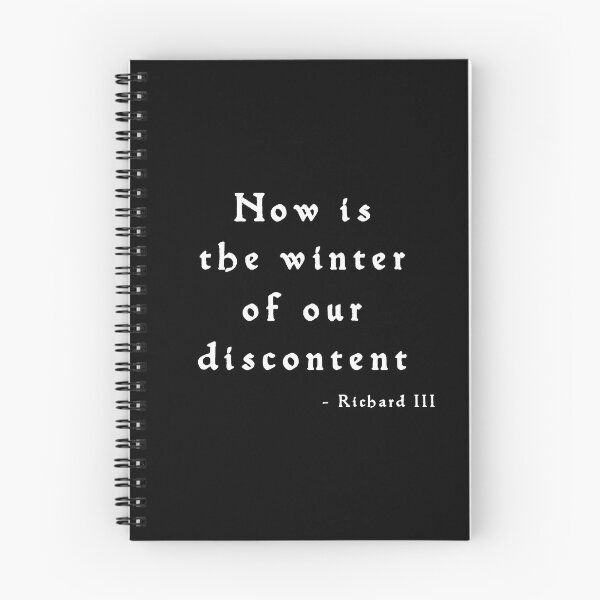Item preview, Now is the winter of our discontent - Richard III gift designed and sold by Stageystuff.